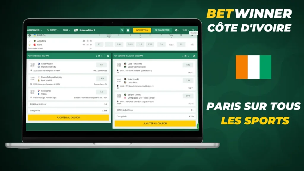 Betwinner Côte d'Ivoire