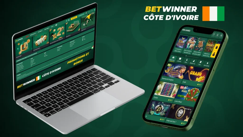Retirer de l'argent sur Betwinner Côte d'Ivoire