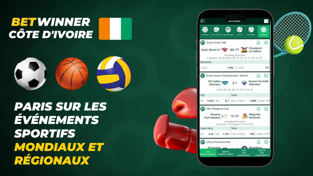 betwinner paris app ci