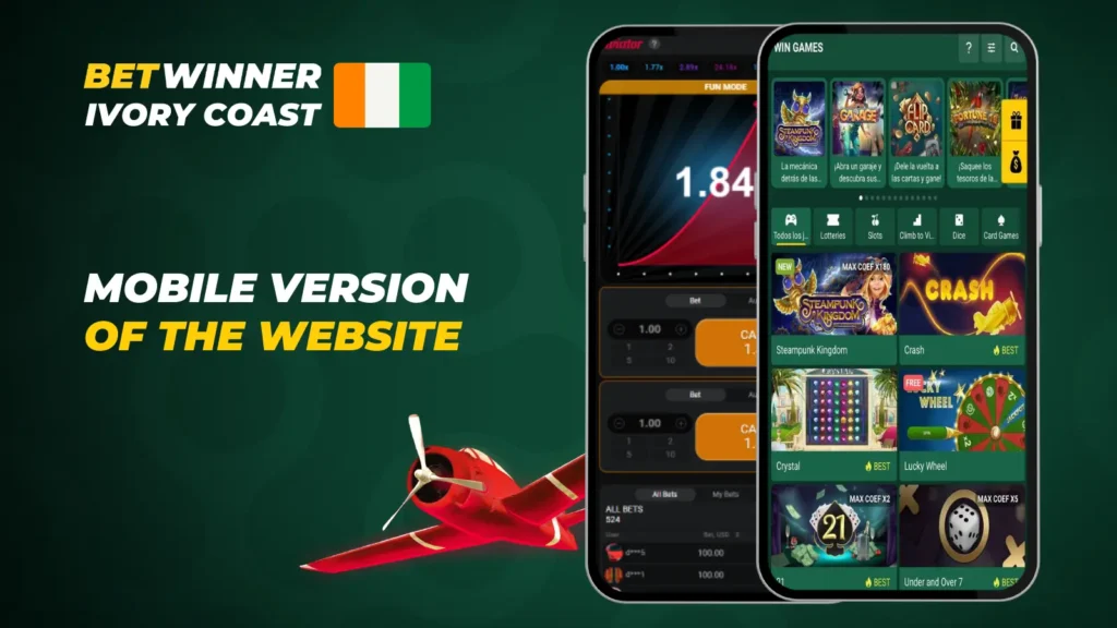 Betwinner sports app Ivory Coast